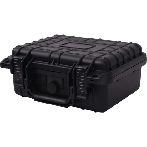 vidaXL Boîte de protection pour équipement 27 x 24,6 x 12,4 cm noir (1/5)