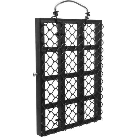 Jardinière murale verticale Lurrose en polypropylène noir, design pratique et construction robuste (1/5)