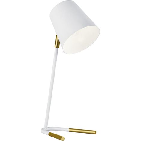 Flexo modelo Dimas acabado blanco 30 cm(alto) 27 cm(ancho) 27 cm (fondo) (1/2)