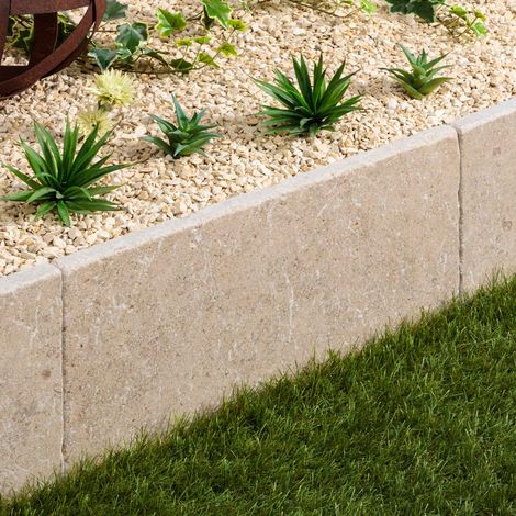 Bordure de jardin Pierre d'Egypte Bronze 60x30x3 cm (à l'unité) - RO'MA NATURE