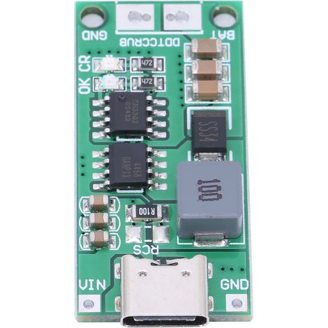 Step-Up-Boost-Li-Ionen-Akkulademodul, Akkuladegerätplatine DDTCCRUB 2S1A (1/5)