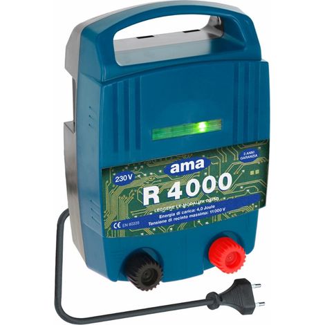Elettrificatore per recinti elettrici Ama Energizer R 4000 230V