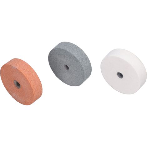Lot de 3 disques abrasifs pour meuleuse - Polissage métal, céramique, bois (1/5)