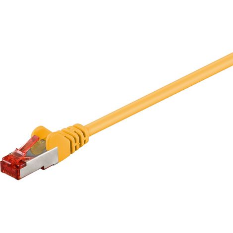 Goobay 95473 cable de red Amarillo 1 m Cat6 S/FTP (S-STP)