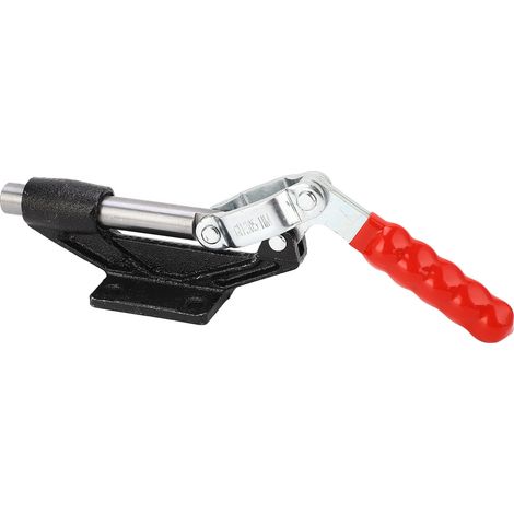 GH-305-HM-WDC Serre-joint à genouillère à dégagement rapide pour fixation de menuiserie, pince à pousser-tirer, étau portatif, outil de maintien robuste (1/5)