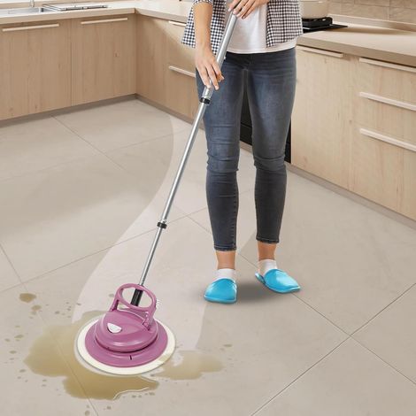 Balai Vapeur sans fil 36W 160tr/min Nettoyeur Sol LED 3 Modes ABS Acier Inox Durable Vapeur sans fil Sols Maison Cuisine Salon Carrelage Pivot 360 Autonomie 60min (1/5)