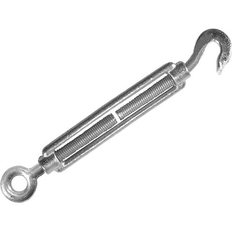 Faithfull 69336GE Straining Screw 6mm Hook Eye Galvanised 89mm Pack 2 FAICHSCREW6 (1/5)