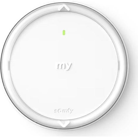 Somfy – Télécommande murale Amy® 1 io – Commande sans fil pour volets et stores – Capteur de température intégré – Compatible io-homecontrol®