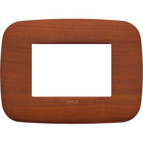 Placca Round 3M ciliegio Vimar Arkè 19683.52