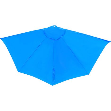 Toile de parasol de balcon, toile de rechange pour parasol de jardin, bleu lac, 2,7 mètres (1/5)