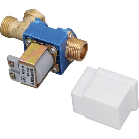 Électrovanne 4/5 pouces Normalement Fermée 220V AC pour Chauffe-eau Solaire Action Directe Automatique (1/5)