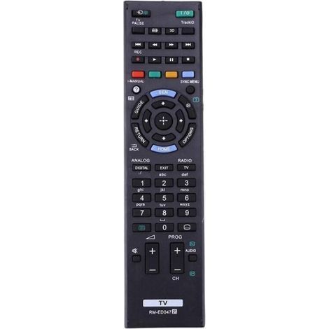 Nuovo telecomando universale di ricambio per TV Sony, compatibile con i modelli RM-ED047, RM-YD103, RM-ED050, RM-ED061, RM-ED053, RM-ED036 e RM-ED022. Non richiede configurazione. (1/5)