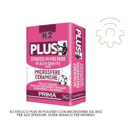 K2 Stucco en microsphA res de poudre 5 kg haute A paisseur ultra blanc pour intA rieurs