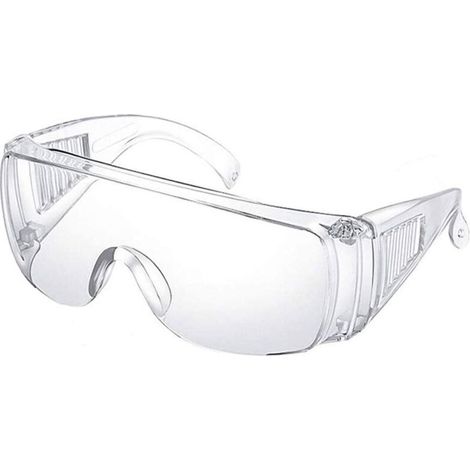 Lunettes de sécurité Protection des yeux réglable Anti-rayures Anti-buée Anti-ultraviolet Lunettes de vision complète pour porteurs de lunettes/atelier, Fei Yu (1/5)