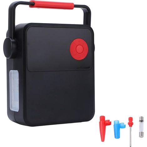 Compresseur d'air Portable, Gonfleur De Pneus, Pompe Automatique 12V DC avec Manomètre Numérique, Adapté Aux Camions, SUV, Motos (1/5)