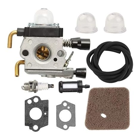 Carburateur Compatible STIHL FS55 4140 120 0619 Zama C1Q-S66 Kit Complet Joint Filtre (1/5)