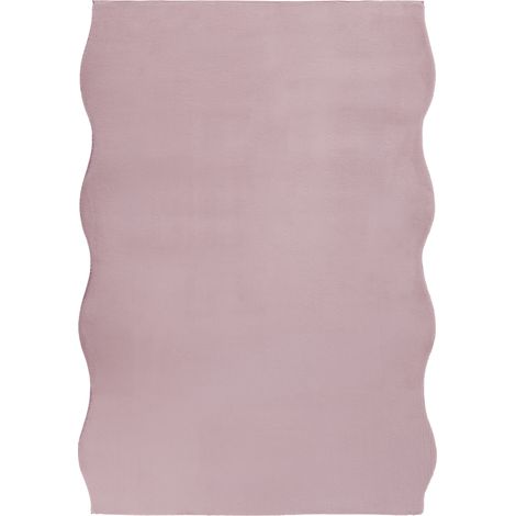 Alfombra para salón oficina de pelo sintético 160 x 230 cm pelo largo moderno violeta claro Dawa (1/5)
