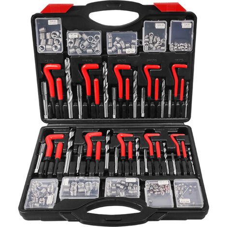 Fil d'écrou endommagé Set outils de réparation rapide Vis de la voiture Tot Tools Kit Tapper et alléger Accessoire de maintenance automatique (1/5)