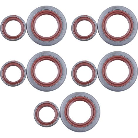 Kit de joints d'huile pour Stihl MS440 044 pour tronçonneuse pièce 9640 003 1972 9640 003 1320, kit de joints d'huile (1/5)