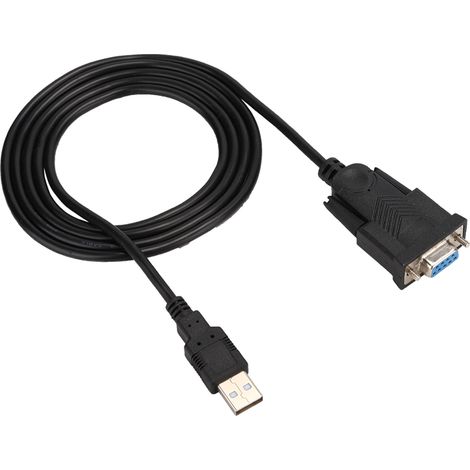 Câble convertisseur USB 2.0 vers port série RS232, connecteur DB9 femelle universel, 1,5 m (1/5)