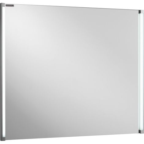 Spiegelelement LED-LINE Weiß 80,5x67x4 2x Stripes (1/4)