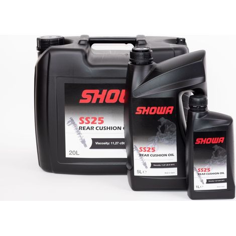 Olio per ammortizzatore posteriore Showa monoshock SS25 2.5W (11.27 cSt) 5L (3) (AKC)