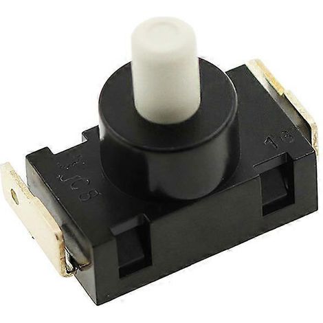 Interrupteur à bouton-poussoir KAN-J4 à 2 broches 16 A 125 V / 8 A 250 V pour pièces de rechange d'aspirateur ( ) (1/5)
