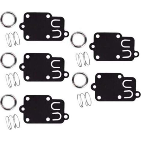 Kit de joints et membranes pour carburateur compatible avec moteurs Briggs & Stratton 2 à 5 CV – modèles 2700, 26, 27, 25, 38, 41, 57, 68, 50, 69, 7, 66, 37 (1/4)