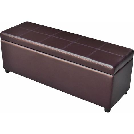 Cassapanca Lunga in Legno Marrone vidaXL (1/5)