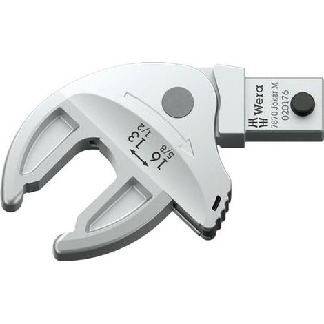 Wera 05020176001 7870 Joker M Clé plate à fourche et à ajustement automatique Ouverture de clé (métrique) 13 - 16 mm Ou
