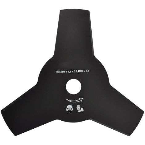 LAMA A 3 DENTI mm 255