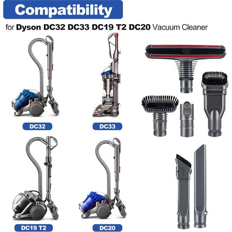 Lotto di 6 Brosses Suceur Plat pour Aspirateur Compatibile con Divers Modèles - AUTRES (1/3)