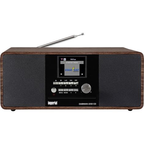 Imperial DABMAN i200CD Internet Tischradio DAB+, UKW, Internet Bluetooth®, DLNA, WLAN, AUX, Internet (1/5)