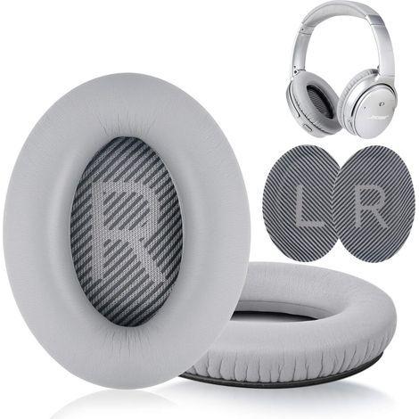 Ohrpolster für Bose QuietComfort Kopfhörer – QC35/QC25/QC15/AE2 grau (1/5)