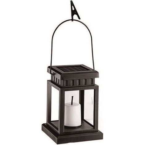 Lanternes solaires d'extérieur à suspendre, lanternes solaires d'extérieur, lanterne d'extérieur avec bougie pour jardin (1/5)