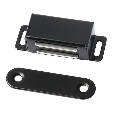 Cabinet Magnets Stainless Steel Magnetic Door Latch for Kitchen Cabinet Drawer Door Latch (Pack of 4) (1/5)