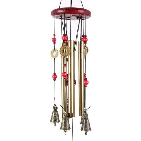 Windspiel aus Metallrohren, wunderschönes Windspiel für Haus- und Gartendekoration (1/5)