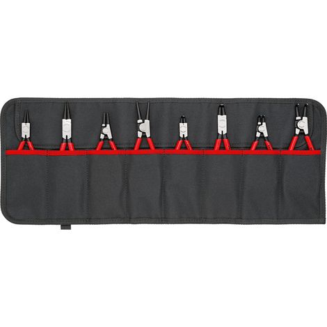 KNIPEX 00 19 58 V01 Assortimento di pinze per anelli di sicurezza 8 pezzi