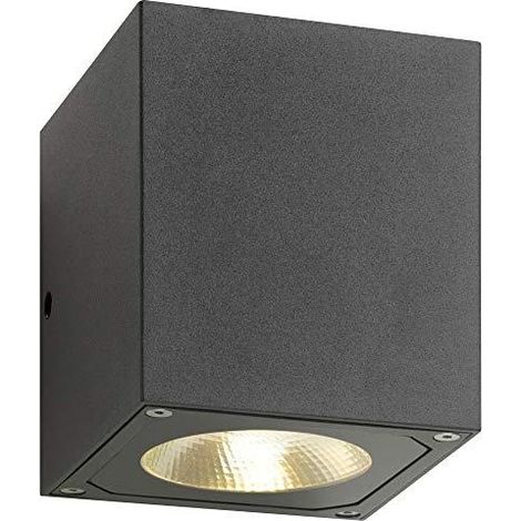 Applique LED moderna in grafite per esterni