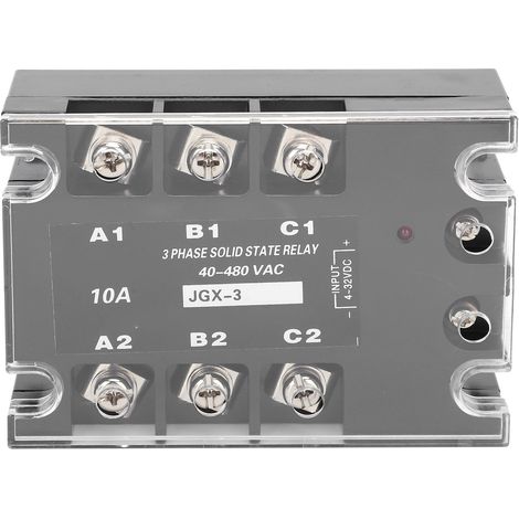 3-Phasen-SSR-Controller für industrielle Mittel- und Niederspannungsgeräte DC/AC 40–480 V AC JGX3 (4810Z) (1/5)