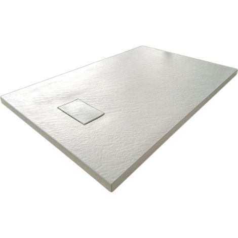 Piatto doccia bianco effetto pietra mod. Strong 70x110 cm