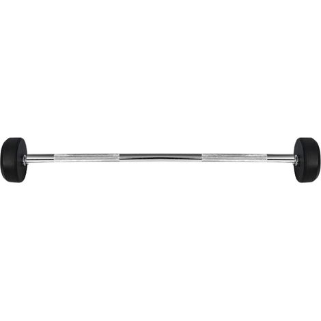 25 kg gummierte Langhantel-Gewichtsplatte