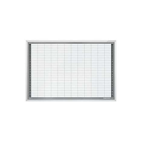 magnetoplan  Set planning mensile  tipo CC  acciaio smaltato 