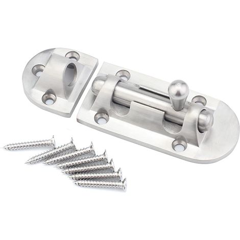 1pcs 304 Acier Inoxydable épaississement de la Porte de sécurité/de fenêtre de fenêtre de fenêtre de la Porte de la Porte en Bois Porte de sécurité Anti-vol de Porte d'hôtel (1/5)