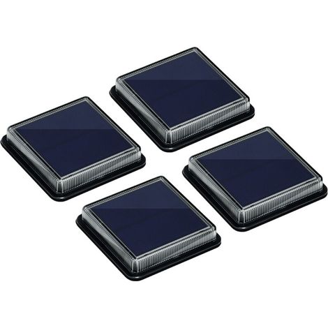 Luci solari da terra, luci solari da giardino, luci di sicurezza ad energia solare impermeabili IP68, si accendono/spengono automaticamente per giardini, scale, strade, sentieri, vialetti, patii, pont