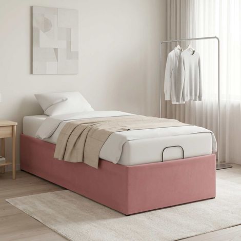 vidaXL Estructura de Cama Ajustable Eléctrica Rosa 200 x 80 x 33,5 cm (1/5)