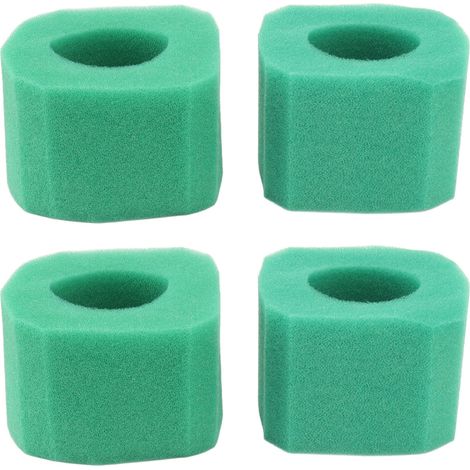 Cartuccia filtro piscina, spugna riutilizzabile, resistente, pratica, pompa in schiuma, 4 pezzi