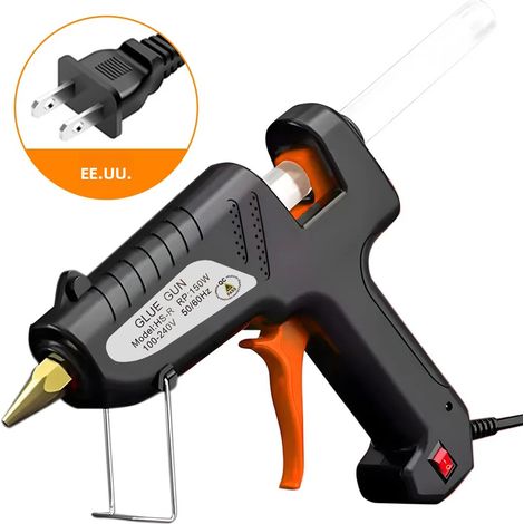 Pistolet à colle électrique industriel 150W pour utilisation domestique DIY, réparations de meubles et loisirs créatifs (1/4)