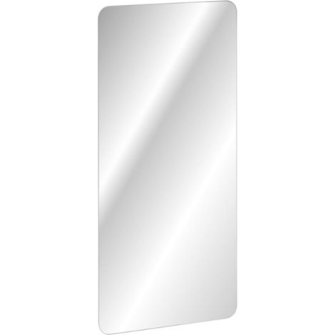 Rechteckiger Badezimmerspiegel 40 x 80 cm mit abgerundeten Ecken und LED IP44 (1/5)