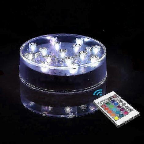 Lampe de pied de vase LED enchanteresse et multicolore, idéale pour les centres de table et la décoration de table (1/5)